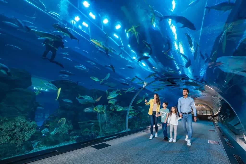 Dubai Aquarium e Underwater Zoo