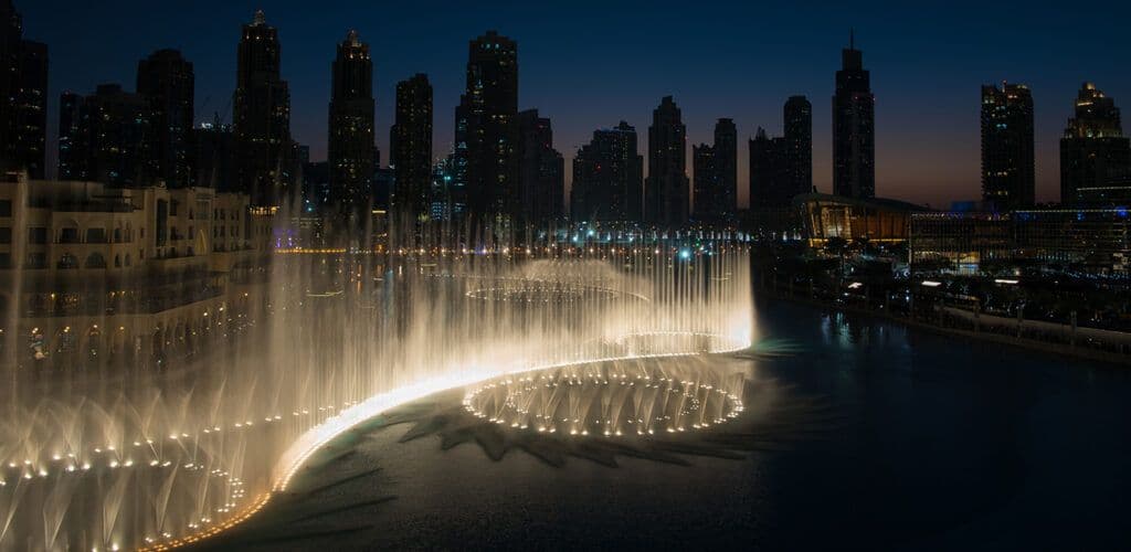 نافورة دبي