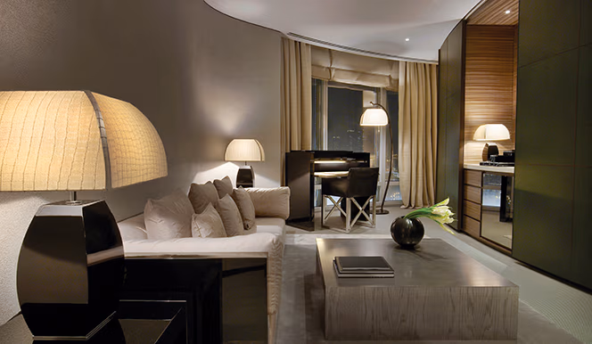 Armani Fountain View Suite with Breakfast - Image 1