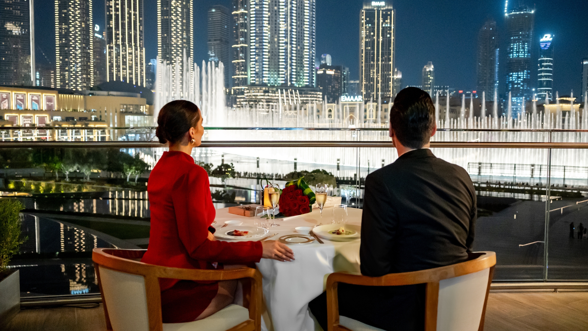 Image for A Refined Valentine’s Day Dinner Overlooking the Dubai Fountain